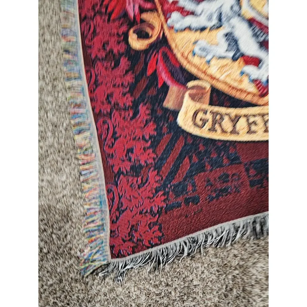 Harry Potter Gryffindor Woven Wall Tapestry Throw Blanket 48